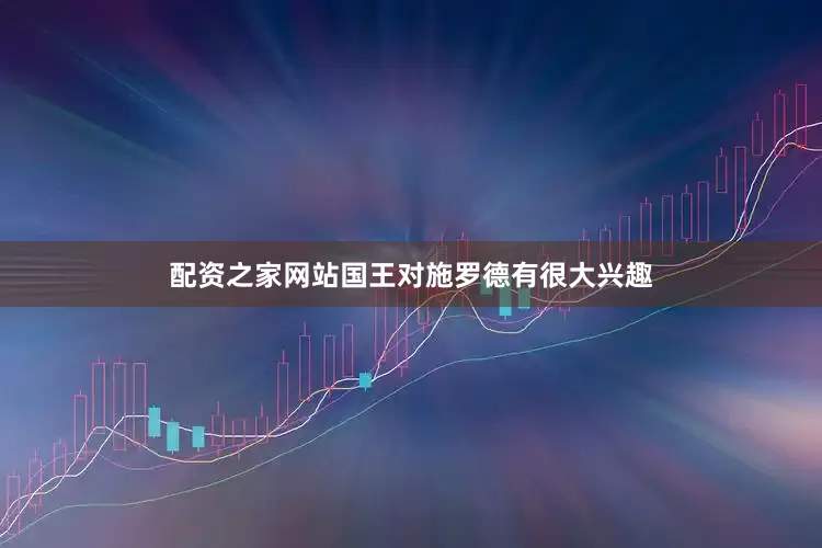 配资之家网站国王对施罗德有很大兴趣