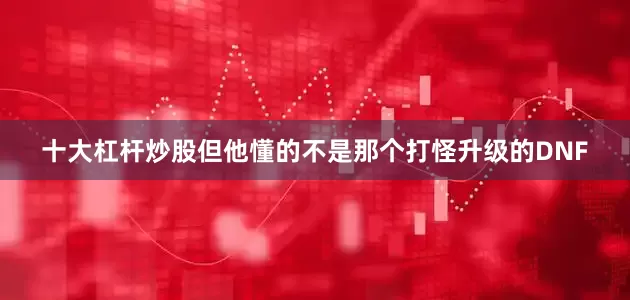 十大杠杆炒股但他懂的不是那个打怪升级的DNF